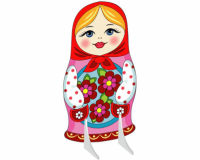 Декорация для музыкального зала "Матрешка"