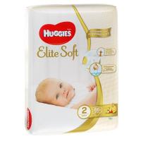 Подгузники Jumbo Elite Soft 2, 3-6 кг (66 шт.)